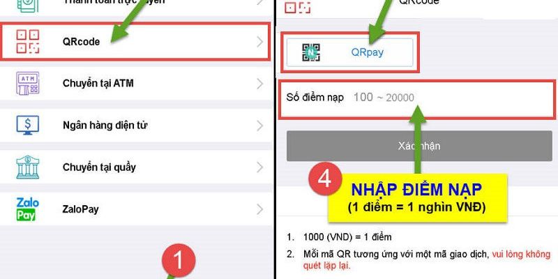 Áp dụng Internet banking 