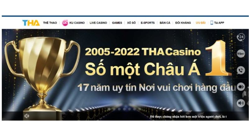 Thông tin về thể thao THABET?